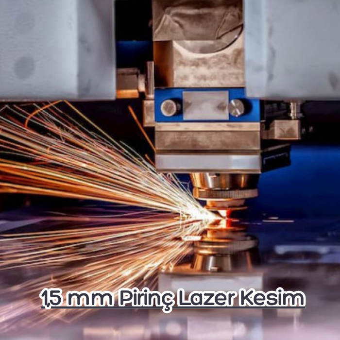 1,5 mm Pirinç Lazer Kesim